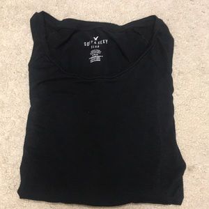 Soft and Sexy Slub Long Sleeved T-shirt